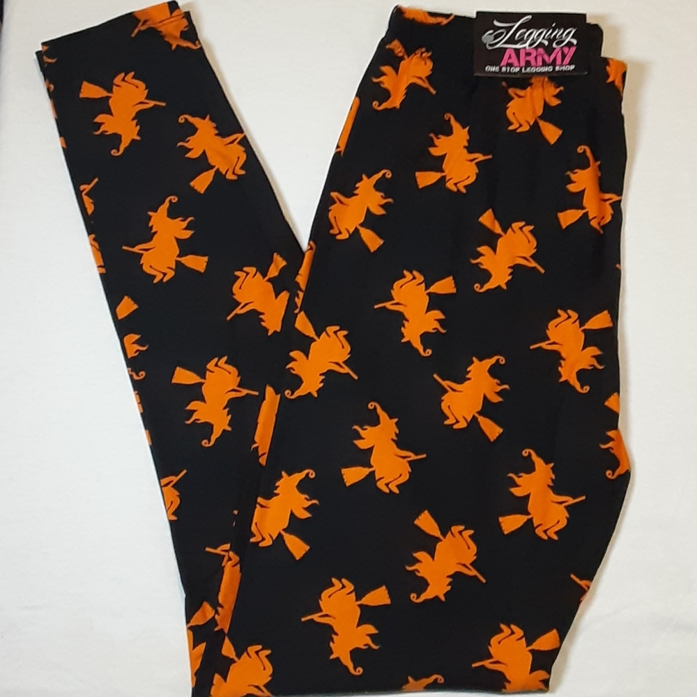 🆕️ Plus Size Legging Army Witches